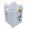 Saccone BIG BAG 90x90x120 1500kg monouso rifiuti speciali omologato ONU 13H3/Y stampa R con fodera PE interna