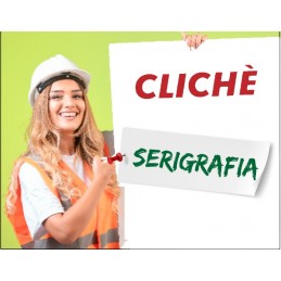 CLICHE' SERIGRAFIA TELAIO...