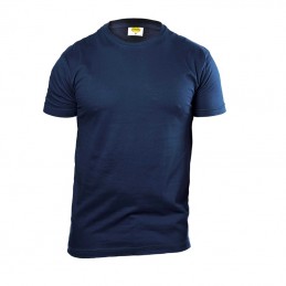 T-shirt girocollo BLU 100%...