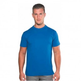 T-shirt BLU ROYAL 100% cotone 135gr girocollo Logica 896ET