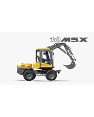 10 MSX - Wheeled Excavator Mecalac