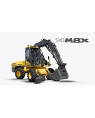 14 MBX - Wheeled Excavator Mecalac
