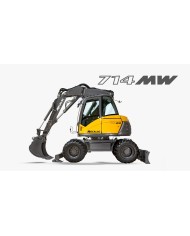 714 MW - Wheeled Excavator Mecalac